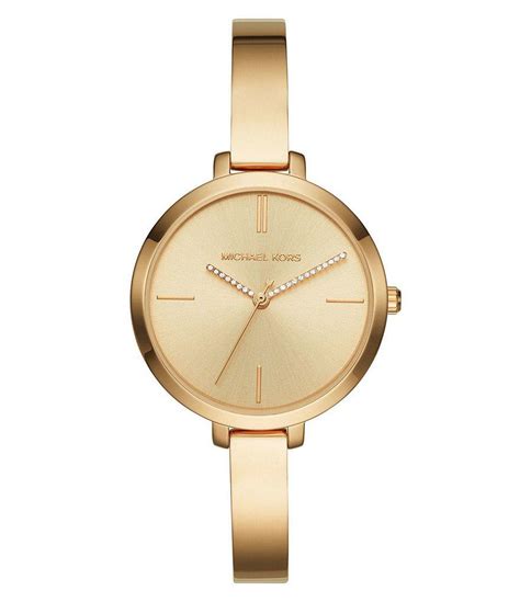 michael kors women's jaryn stainless steel bangle bracelet watch 36mm|Women's Jaryn Gold.